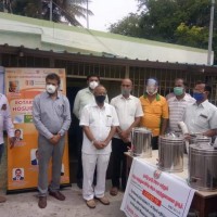 TPSOH  Corona Task Force distributed 2,50,000 serving of Kabhasura kudineer